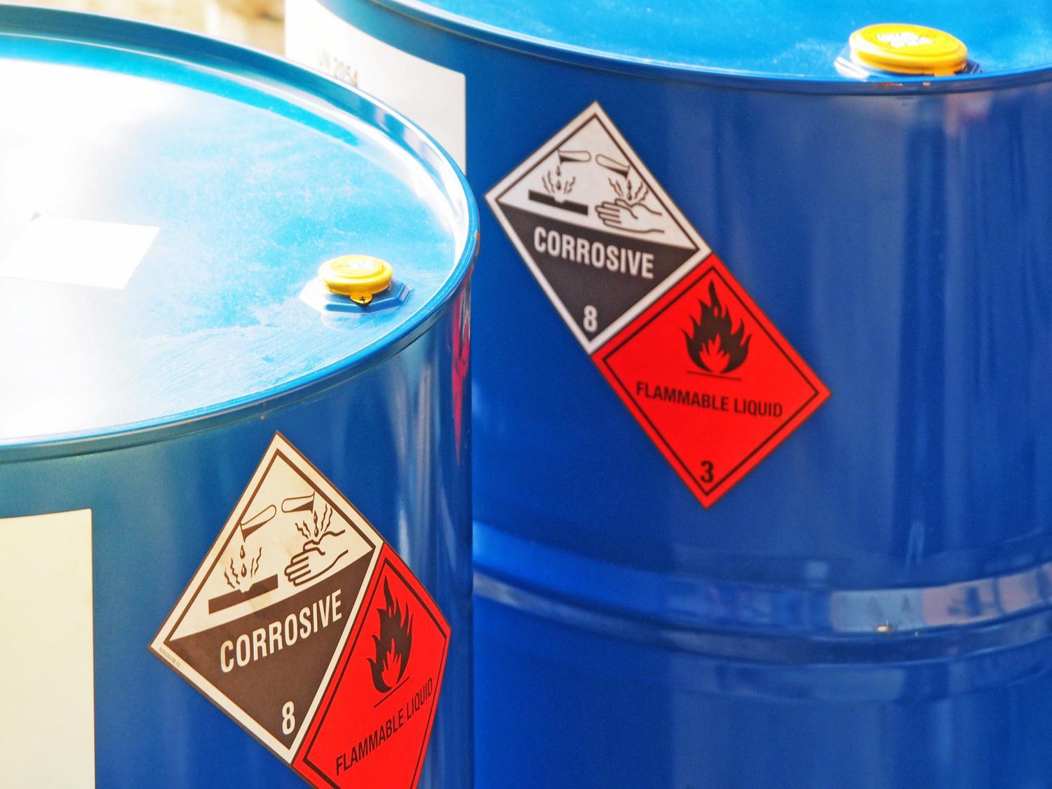 the close-up shot of blue color hazardous dangerous chemical bar OLYMPUS DIGITAL CAMERA